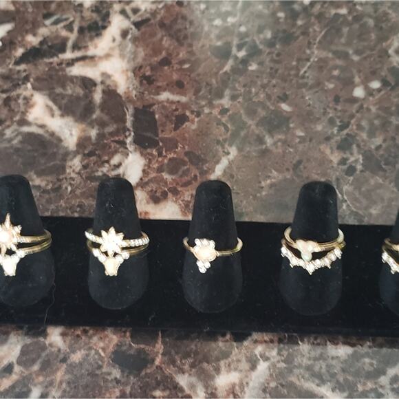 Boho bundle‎ rings size 6-8 - Picture 7 of 11